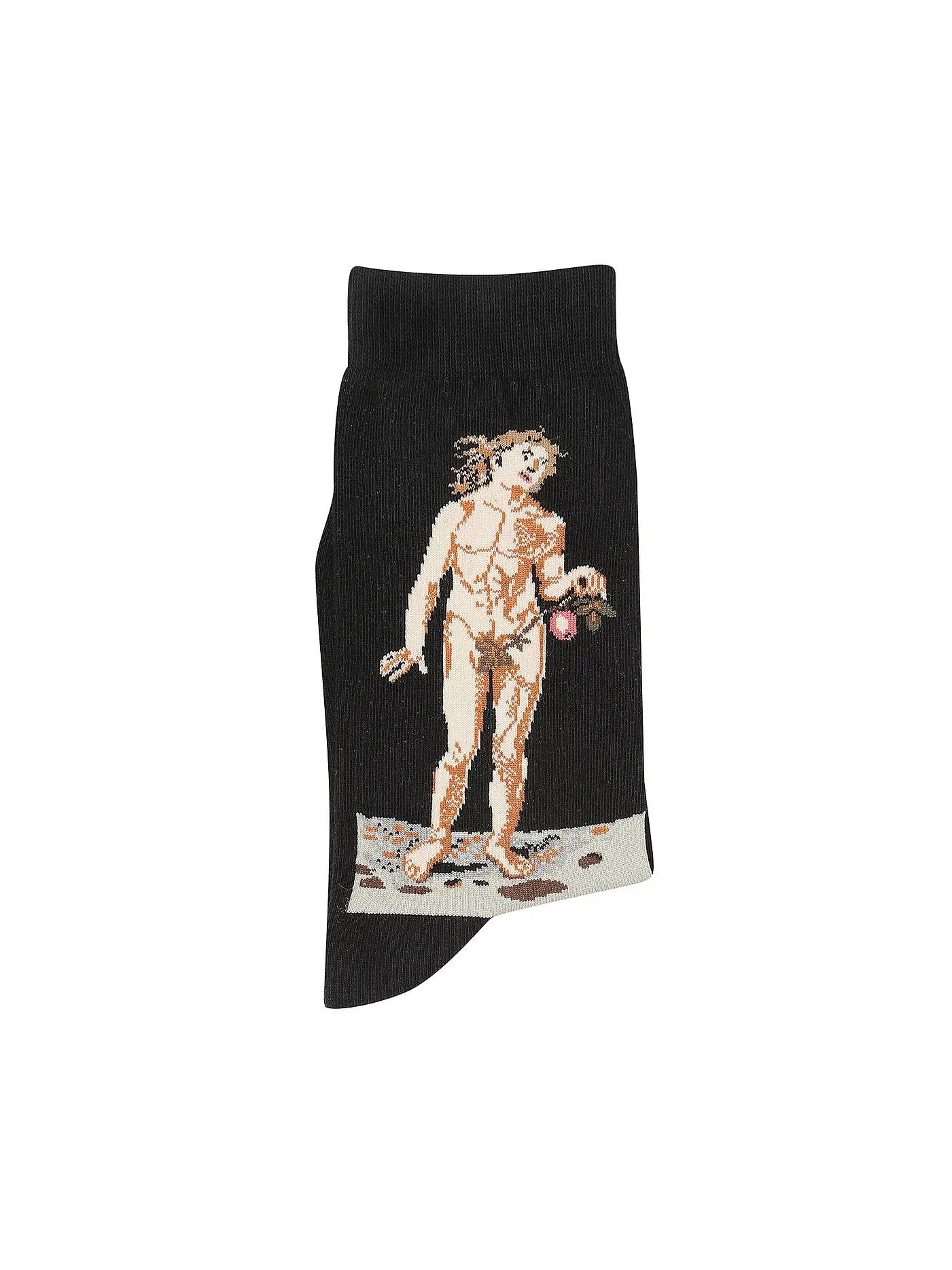 MUSEARTA | Damen Socken ALBRECHT DÜRER - ADAM UND EVA black | 